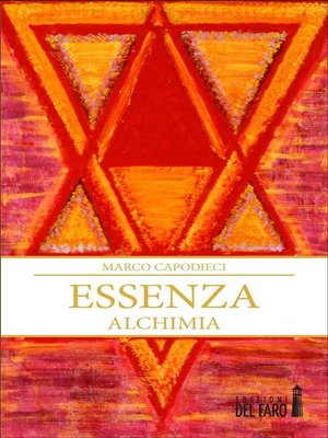 cover image of Essenza. Alchimia